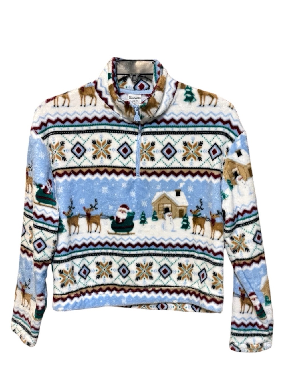 No Boundaries Christmas Fleece Pullover